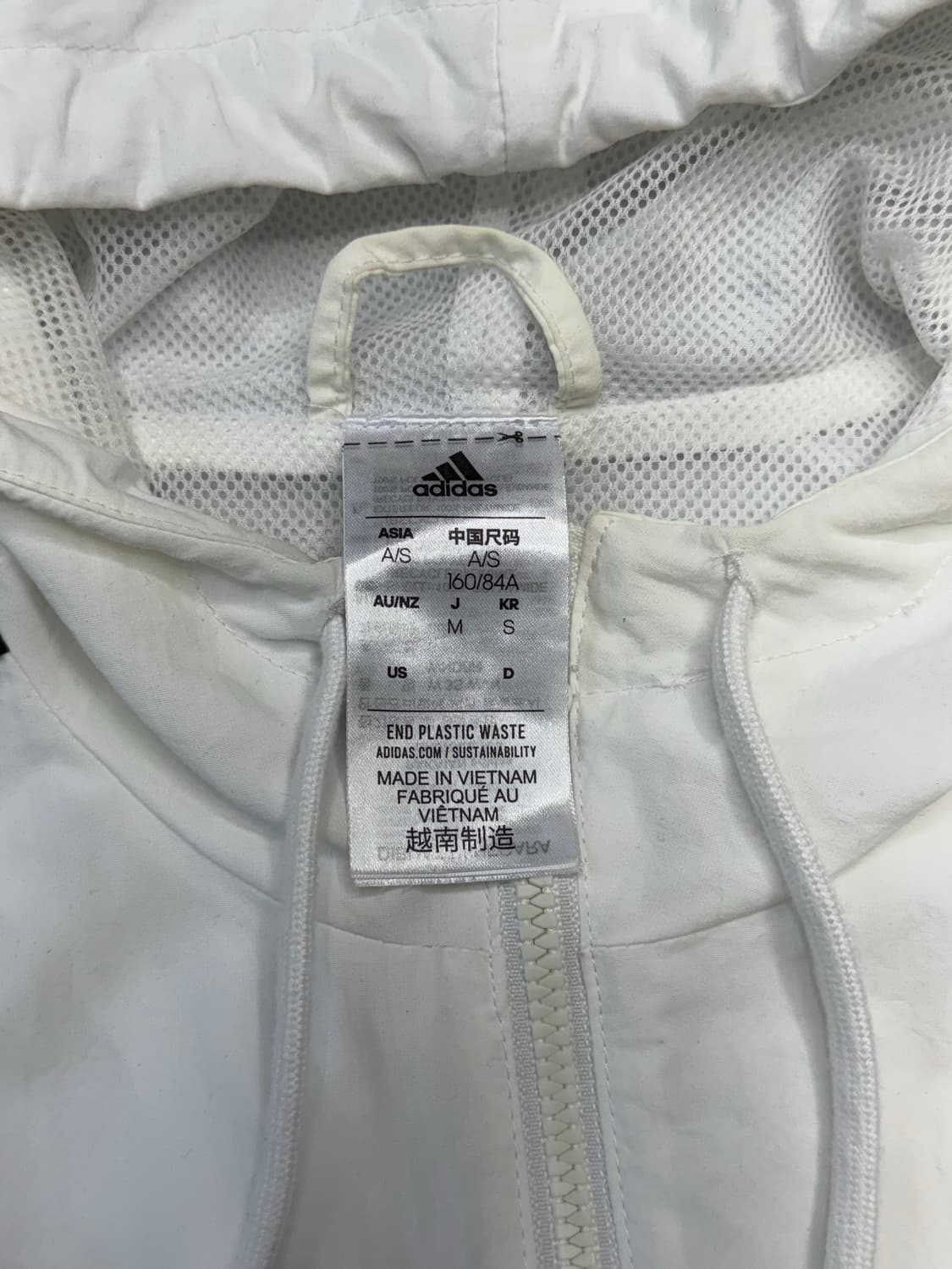 [S] 아디다스 화이트 우먼 크롭 바막 상품이미지7