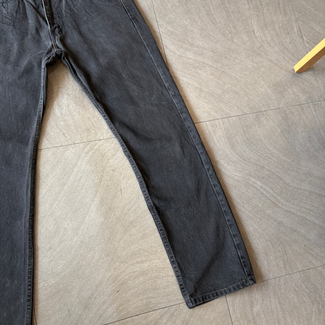 리바이스 정품 505 데님 블랙 팬츠 바지 상품이미지4