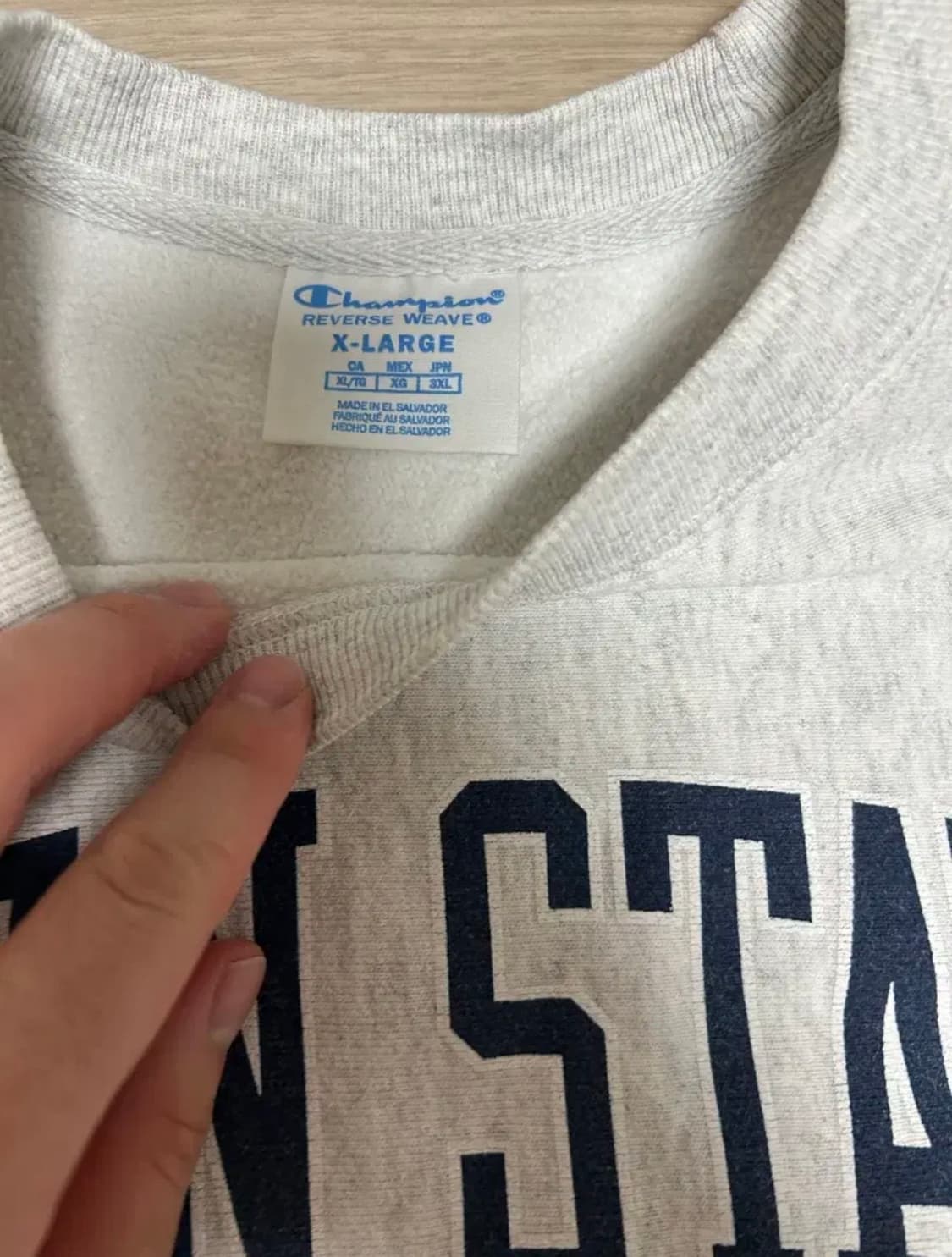 챔피온 리버스위브 빈티지 맨투맨 상품이미지3