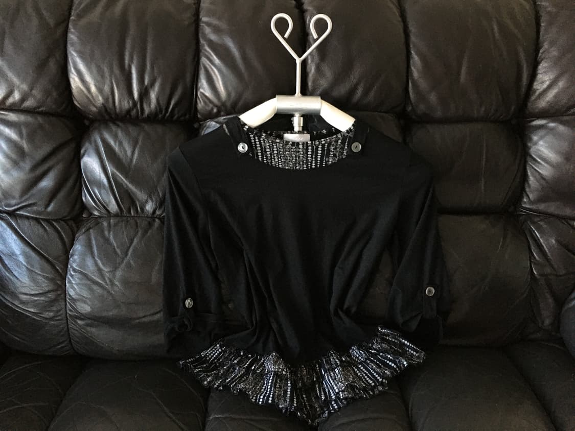tiered ruffle top 상품이미지2