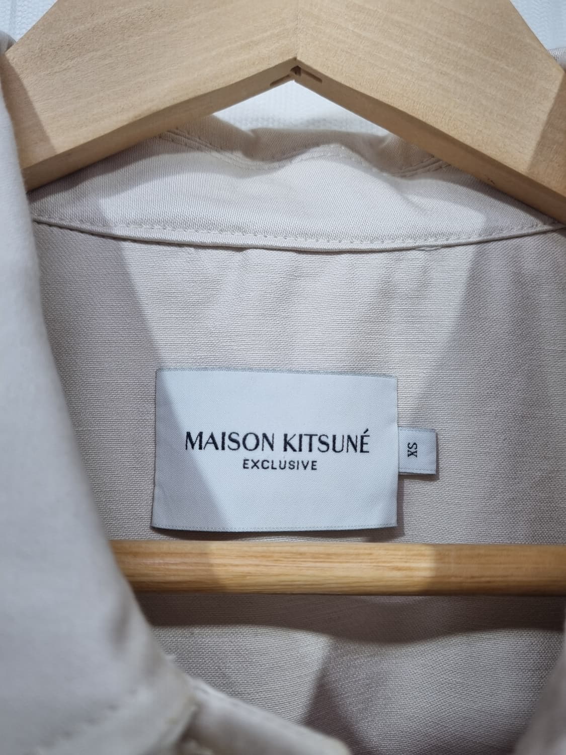 정품) 메종키츠네  코튼 자켓  상품이미지5