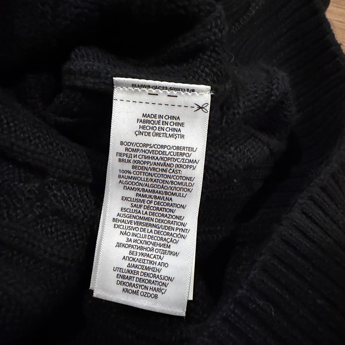 폴로 랄프로렌 Bk 케이블 울 니트  상품이미지6