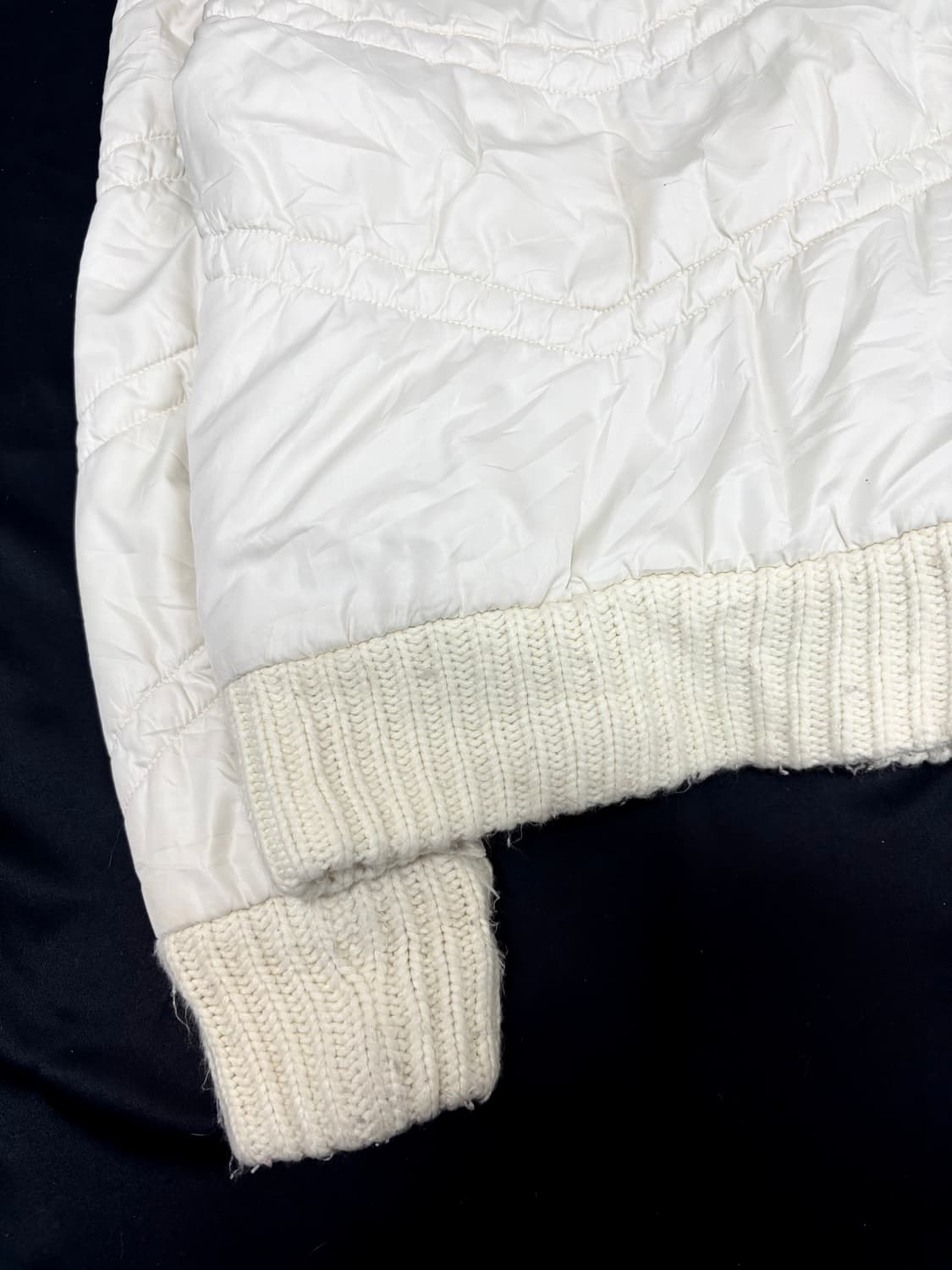 [Y2K]DOLLY ANGELA 화이트 컬러 아이보리 시보리 디테일 흐디 상품이미지9