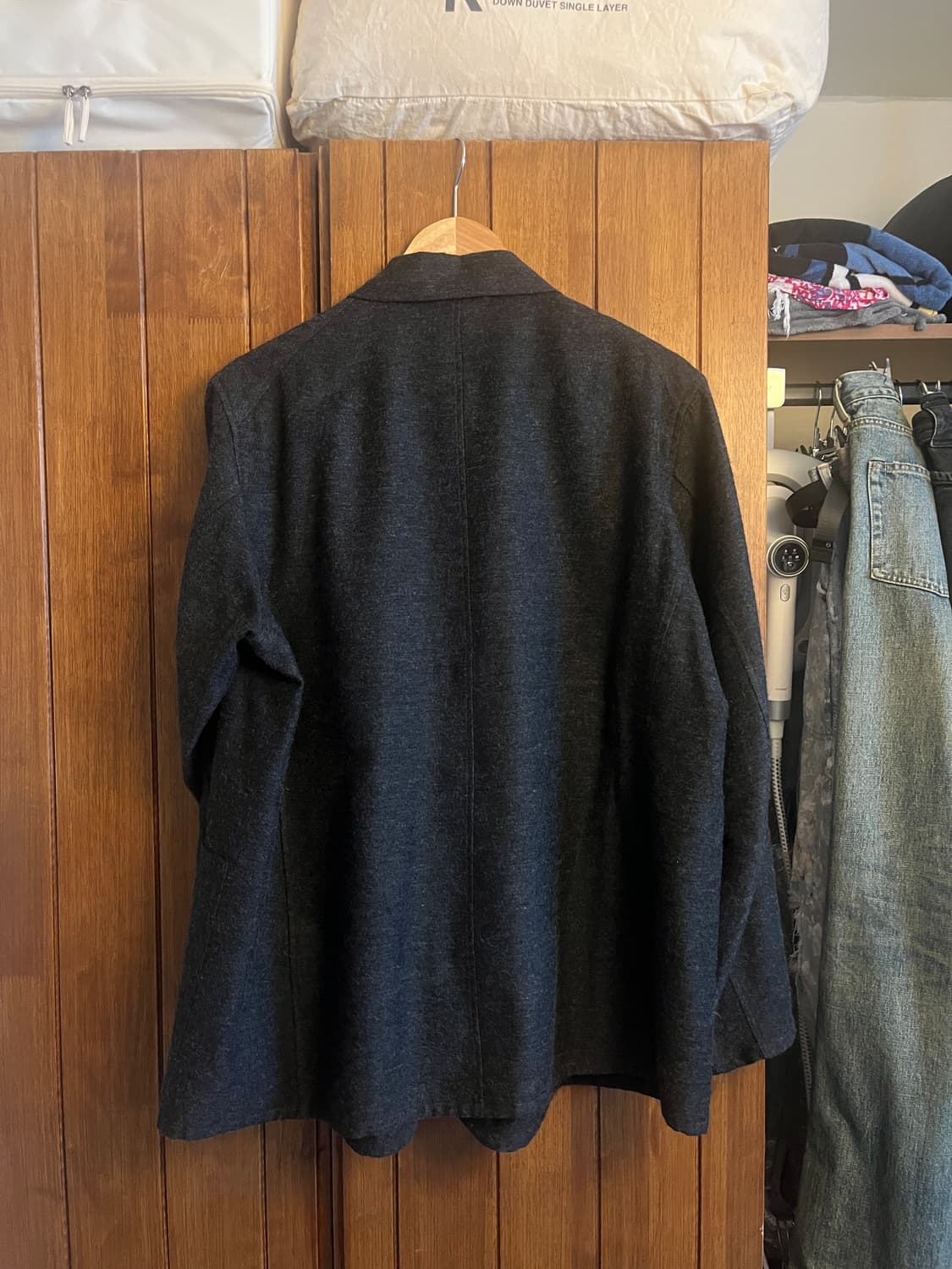 23FW 코모리 캐시미어 실크 자켓 1 상품이미지3