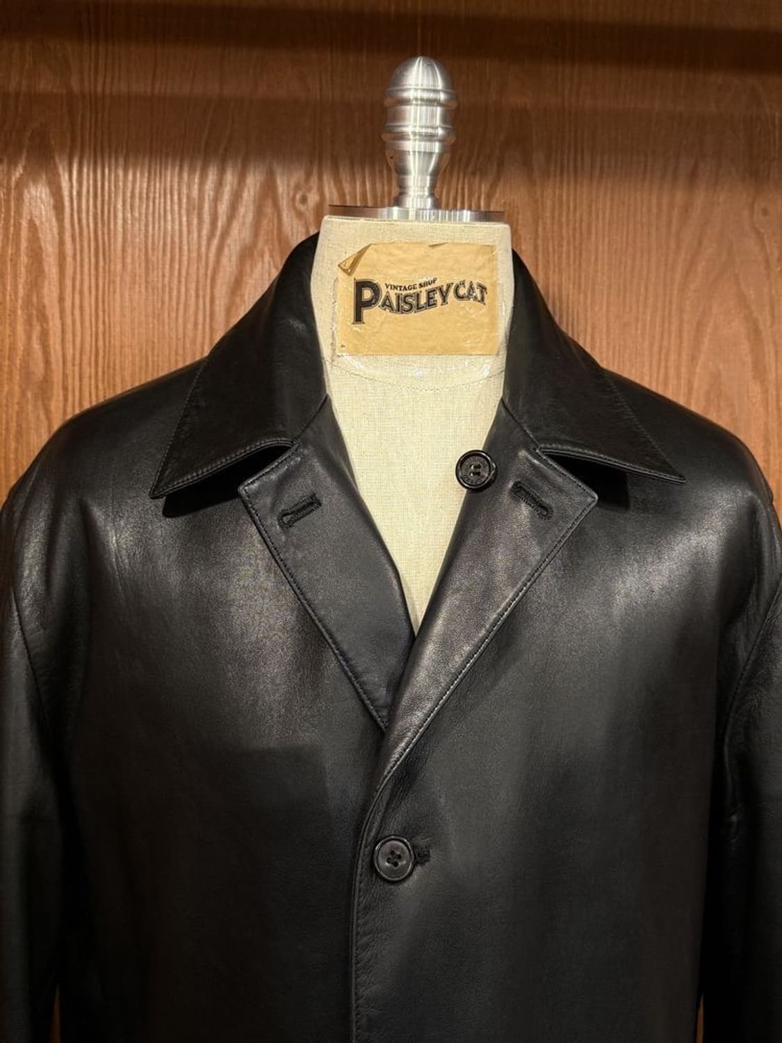 던힐 리버시블 레더 자켓 상품이미지4