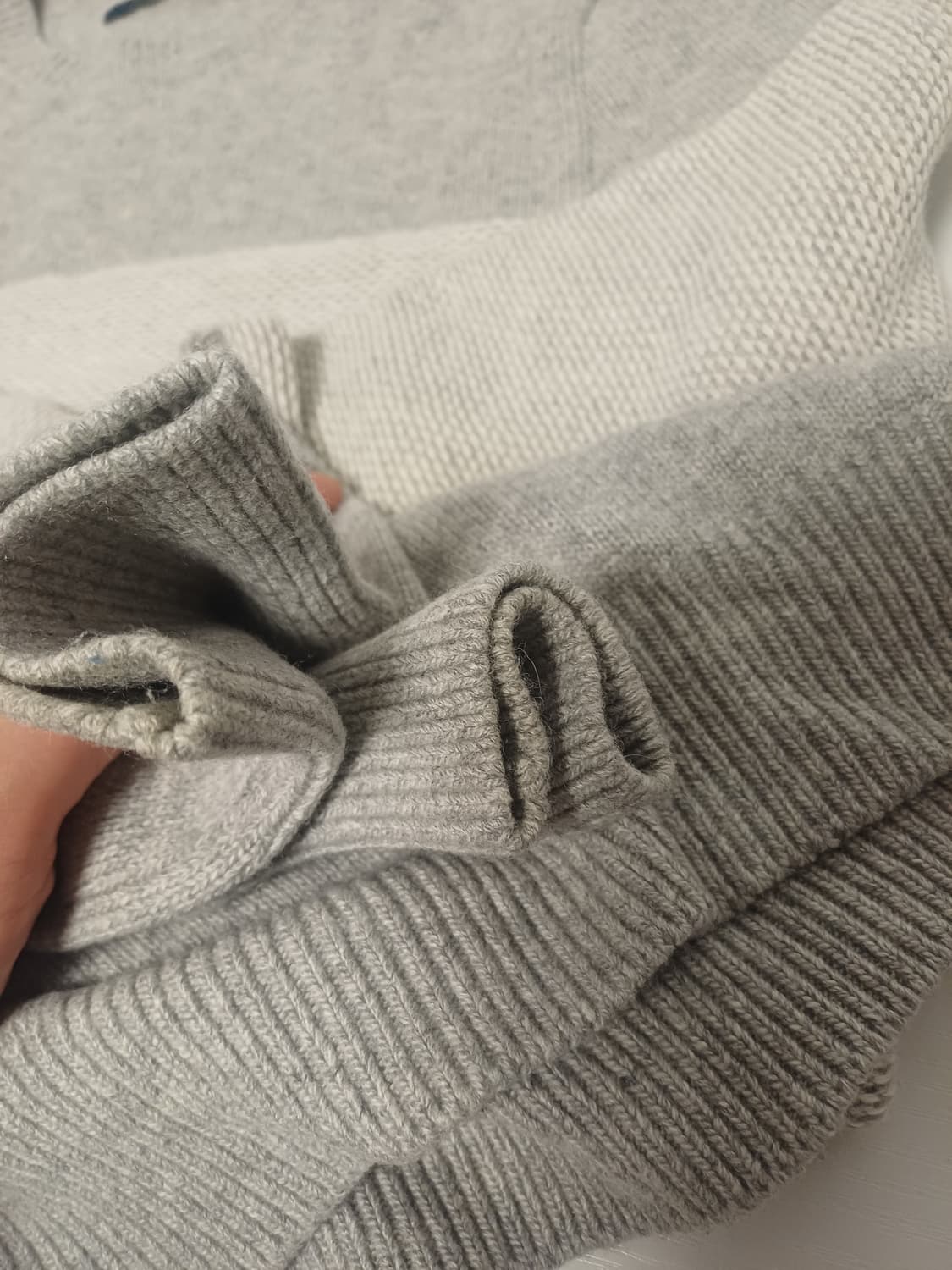 [100] 에피그램 캐시미어 블렌드 믹스 블록 니트 상품이미지6