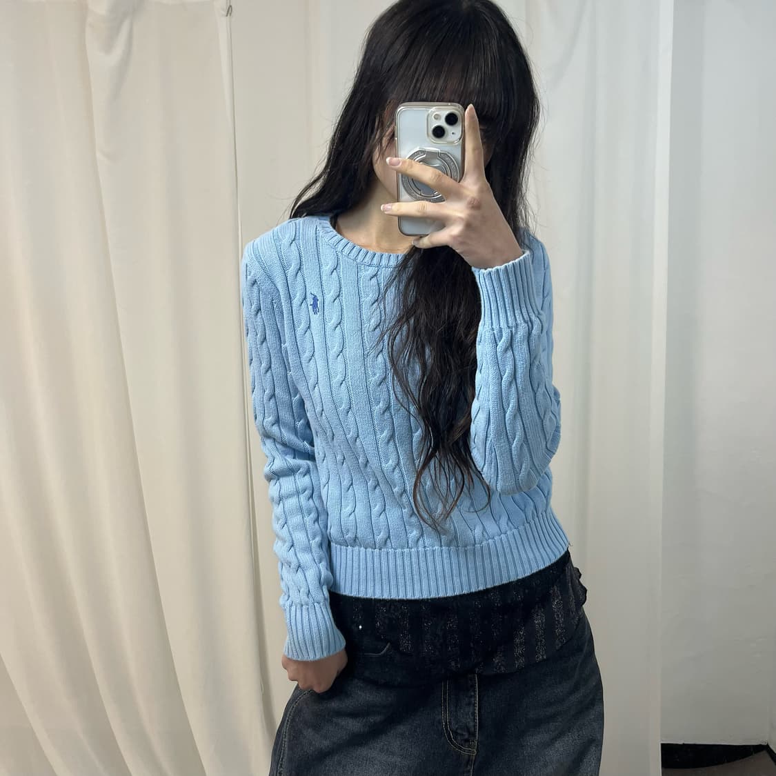 Polo Ralph Lauren Sky Blue Knit 상품이미지3