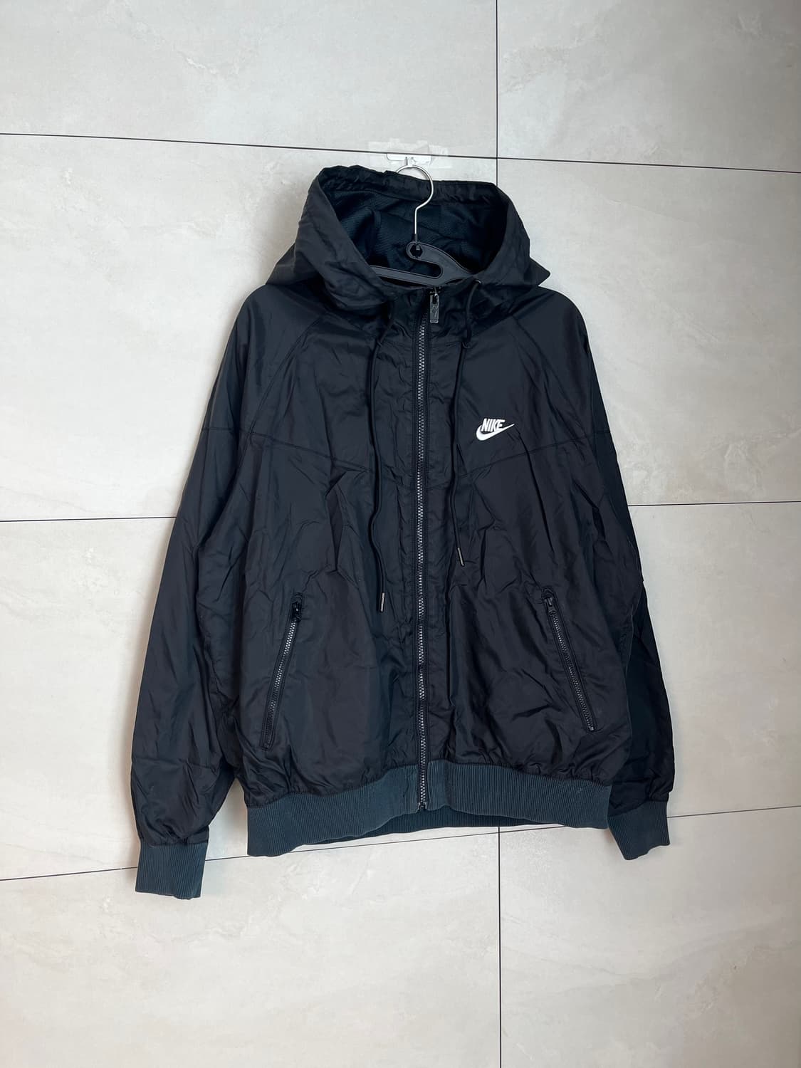 나이키 윈드러너 바람막이 블랙 [S] 상품이미지2