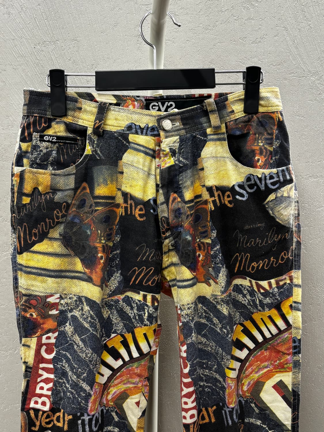 GV2 프린팅 데님 팬츠 S 상품이미지3