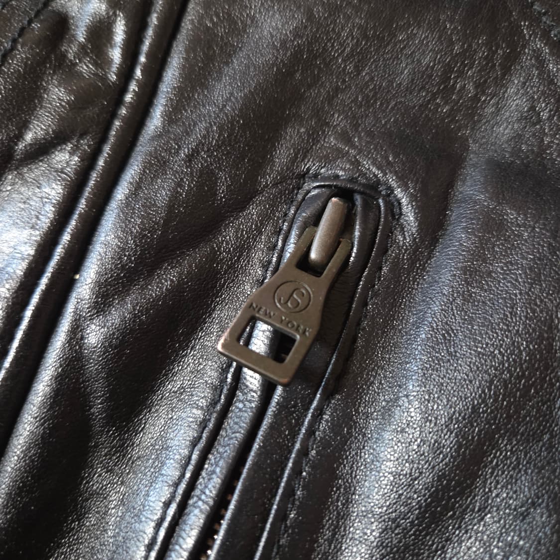 질스튜어트 램스킨 레더 자켓 M 100 상품이미지5