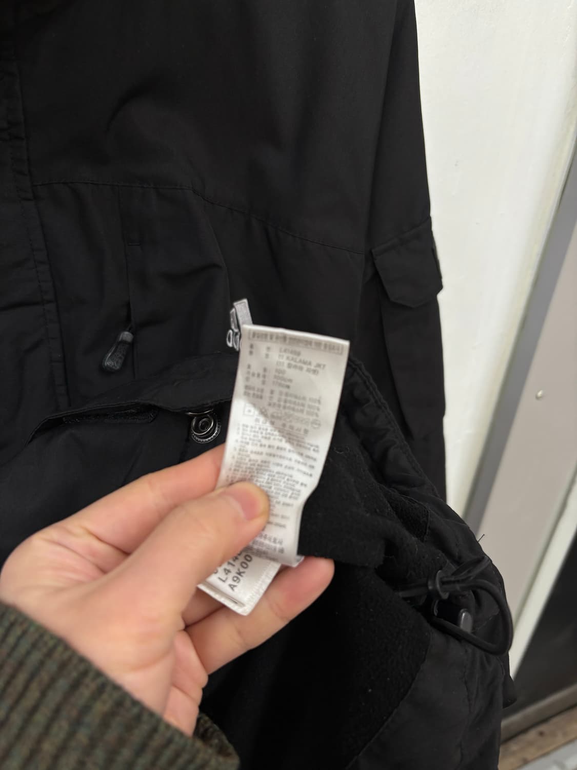 아디다스 내피 후리스 바람막이 자켓 상품이미지7