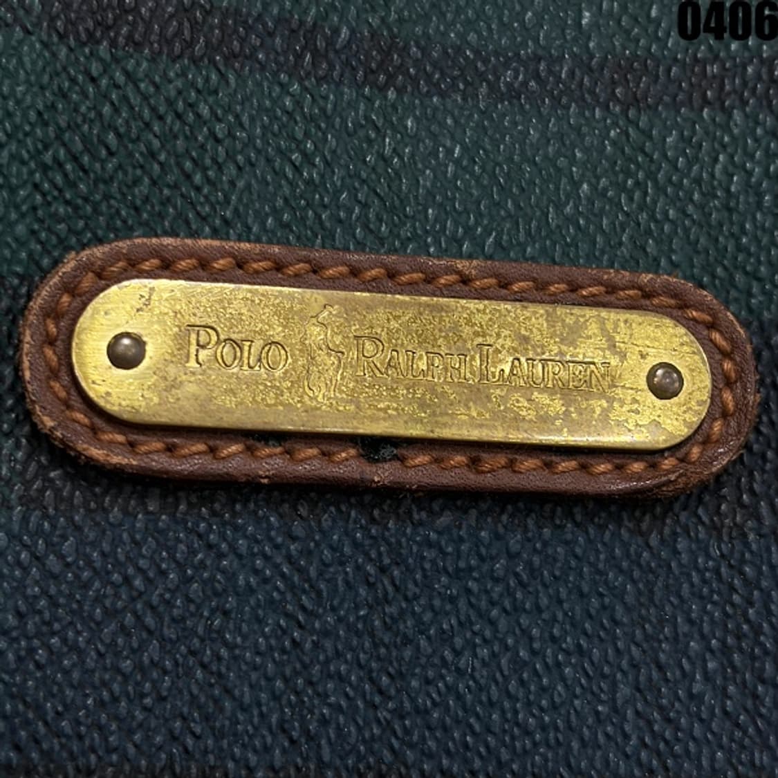 폴로 랄프로렌 체크 토트백 상품이미지3