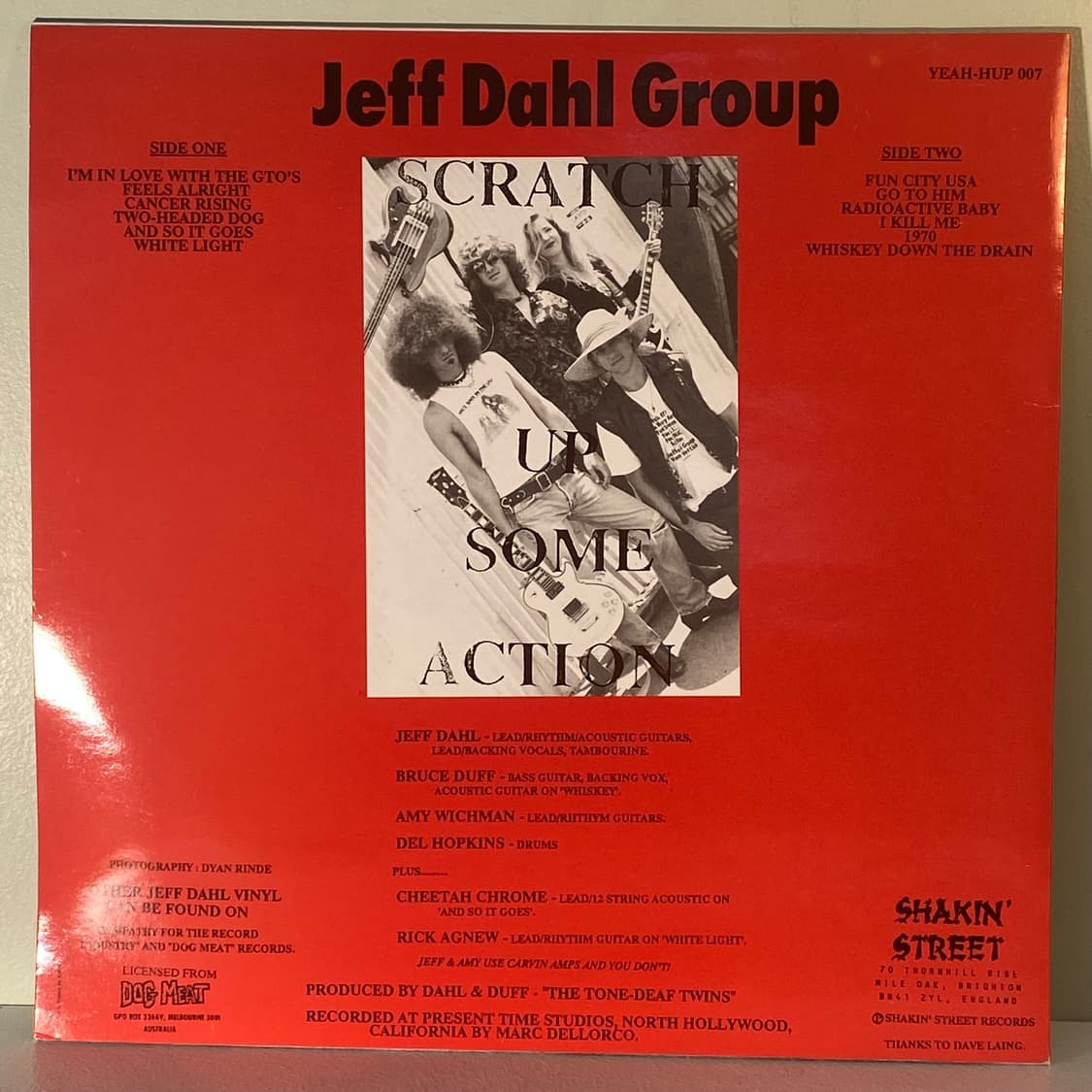 (수입중고LP-인디록/펑크) Jeff Dahl Group 상품이미지2