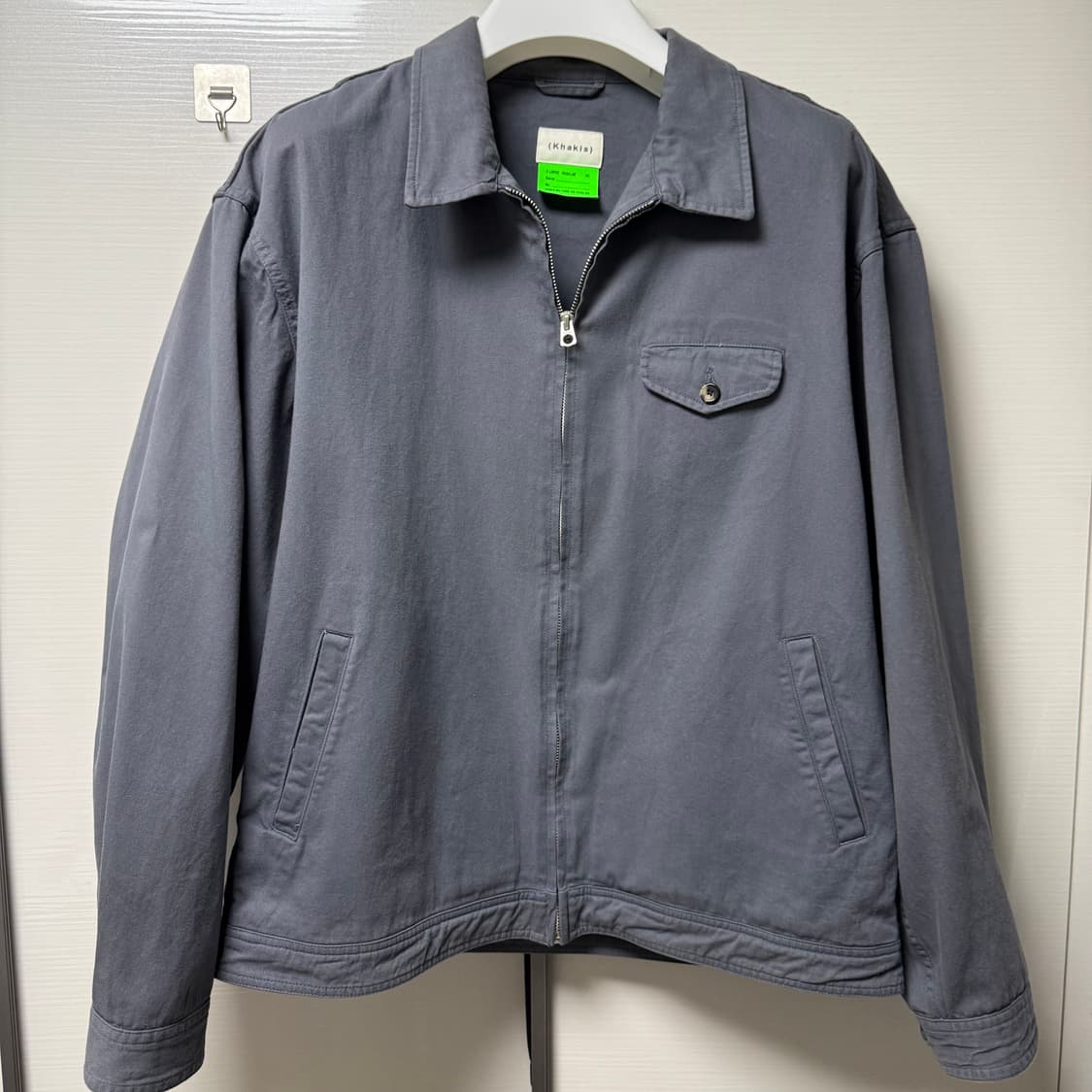 Khakis swing jacket / 카키스 스윙 자켓 페이디드 블루 상품이미지2