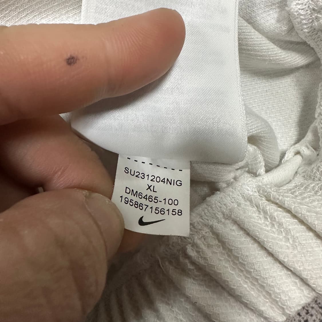 ✨ (바배) 나이키 에어 크롭 반집업 반팔티 상품이미지5