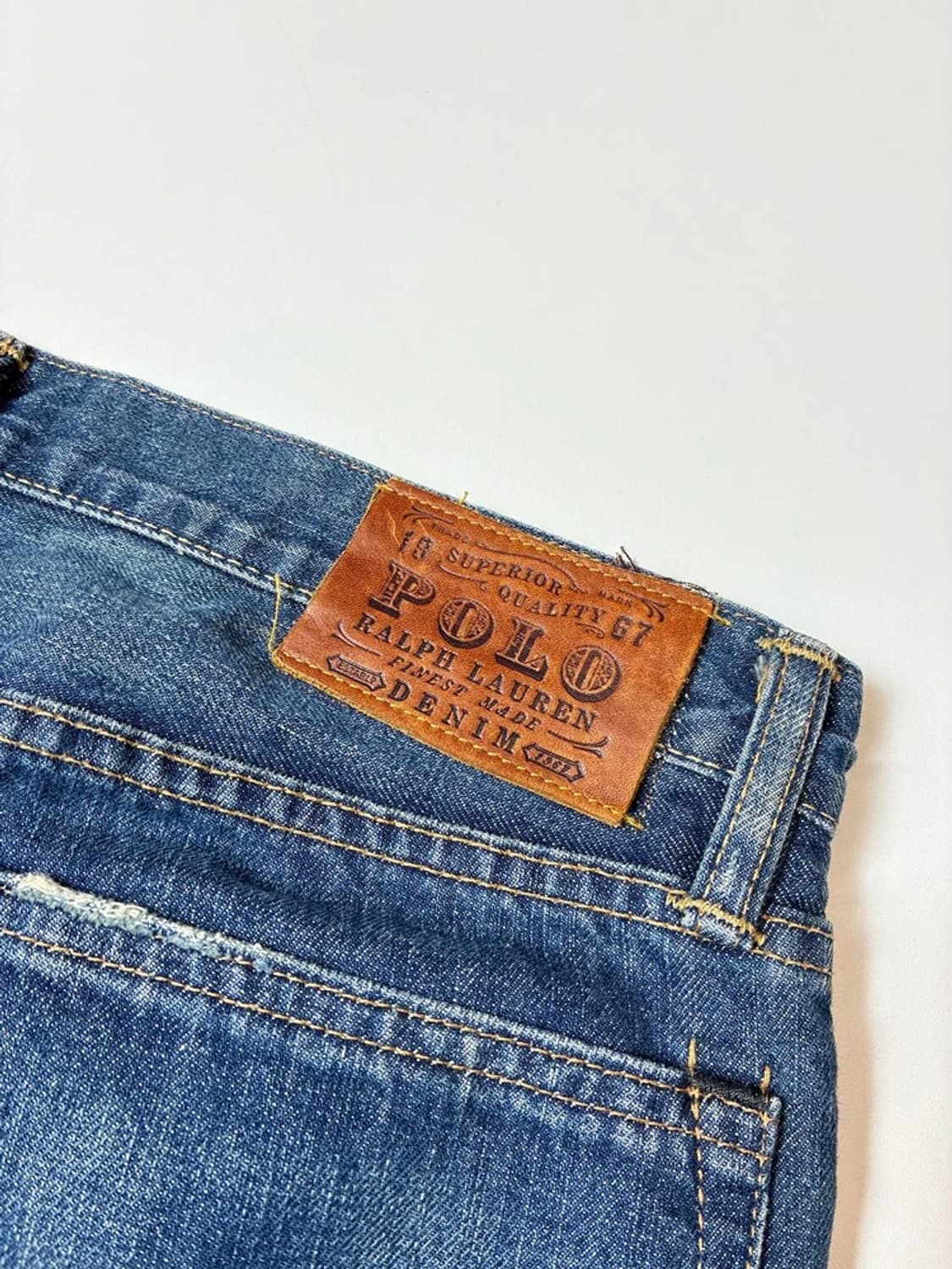 폴로 랄프로렌 페이딩 00's 스트레이트 데님 팬츠 PN8136 상품이미지7