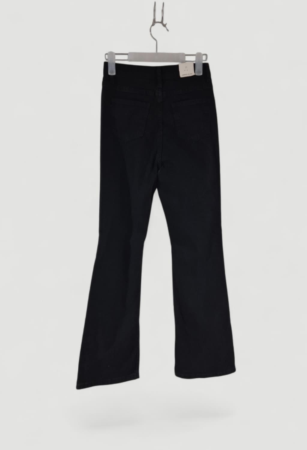 새상품[M]블랙 부츠컷 스판팬츠 바지 봄시즌 여성용 상품이미지3