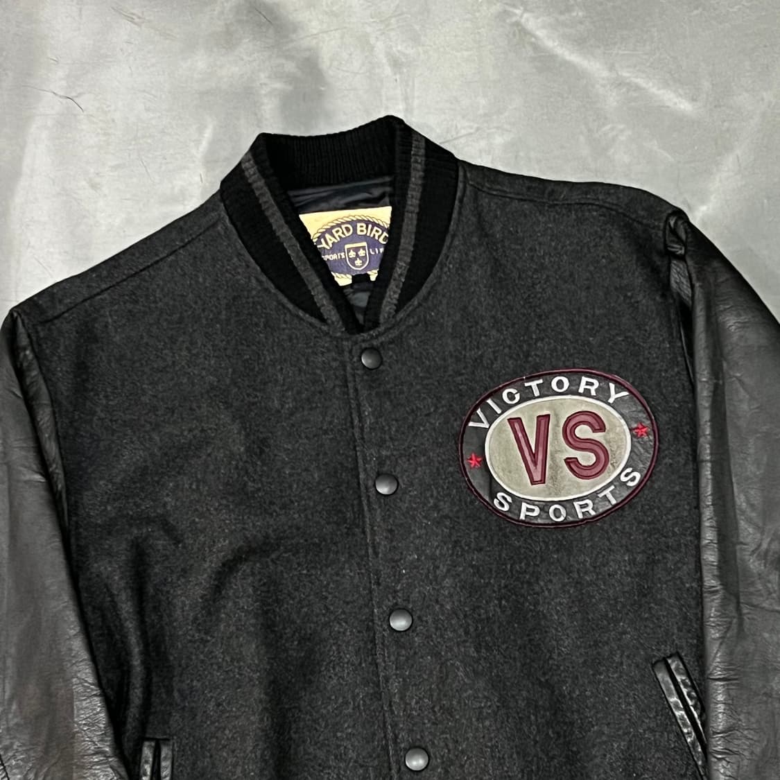  아더버드 레더 바시티 자켓 y14568 상품이미지3