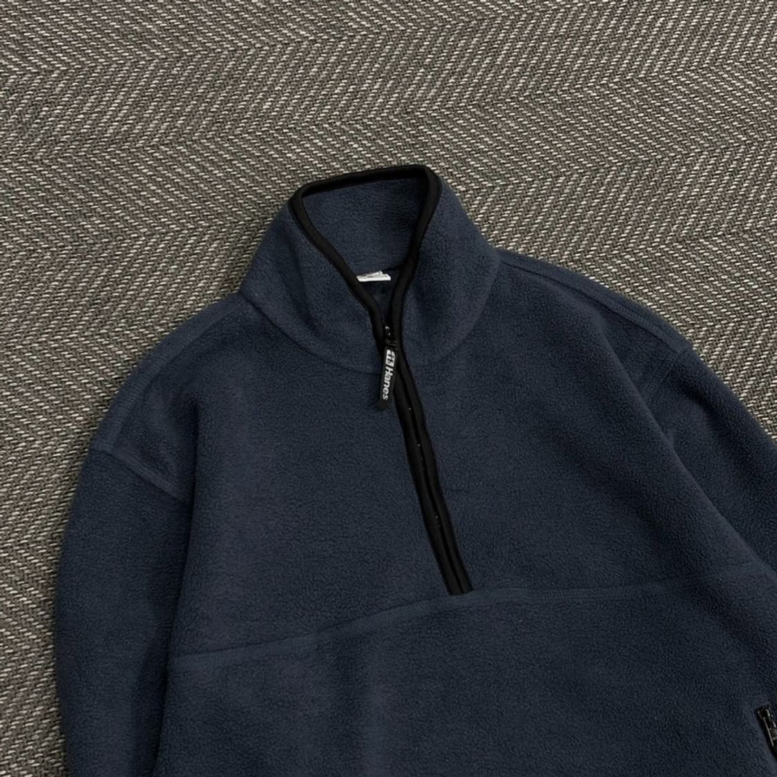 헤인즈 플리스 하프집업 V0502 상품이미지3