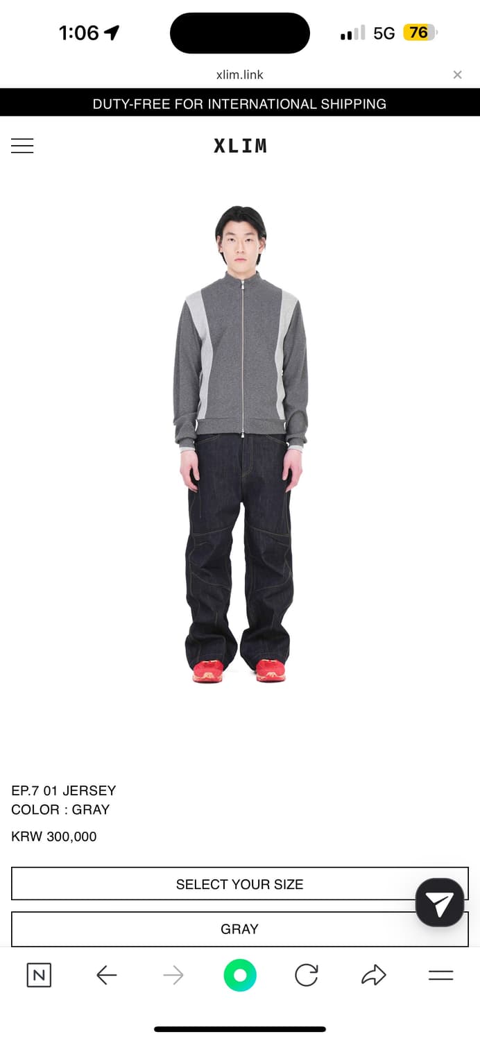 XLIM EP.7 01 Jersey 상품이미지1