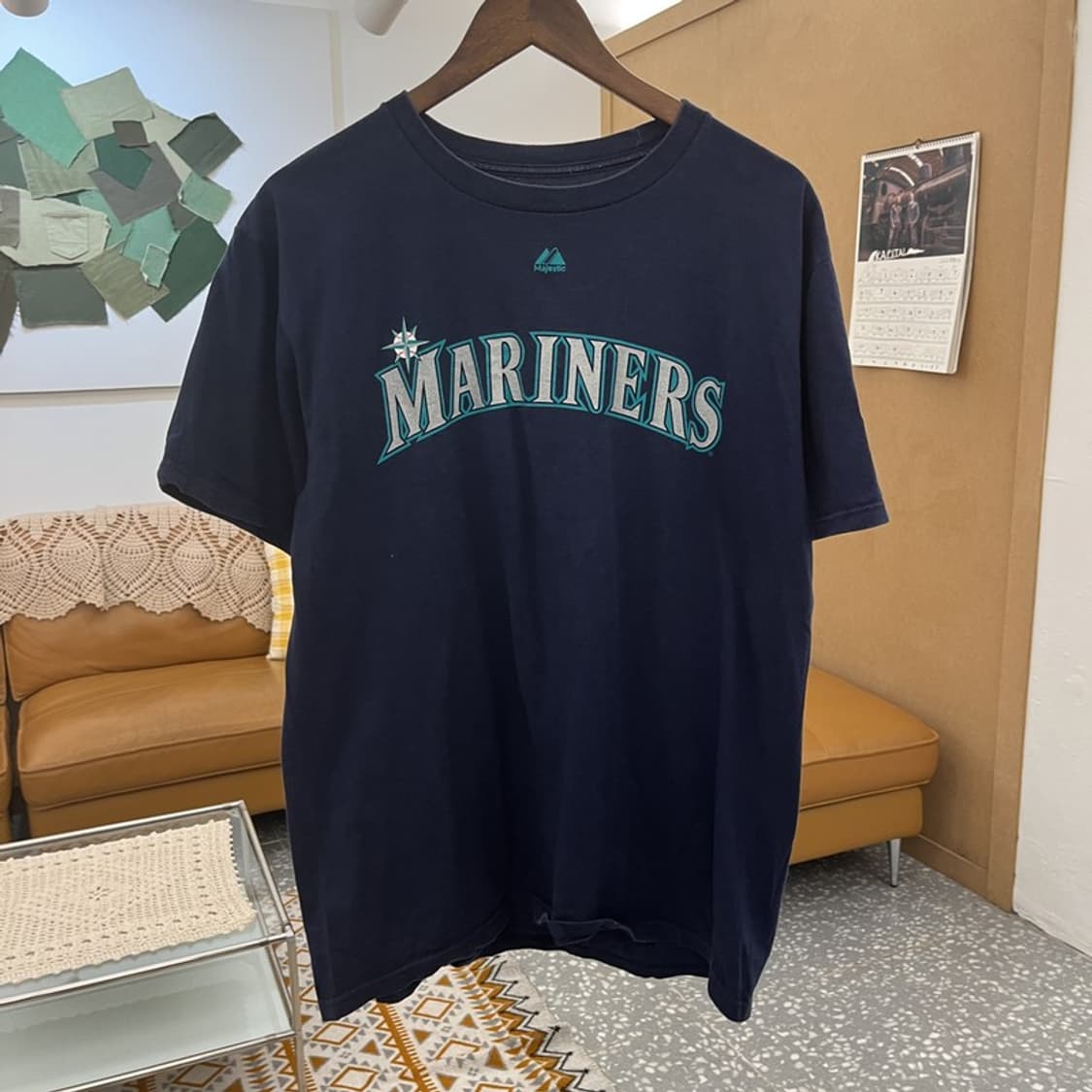마제스틱 시애틀 마리너스 이치로 반팔티 M C10611 상품이미지3