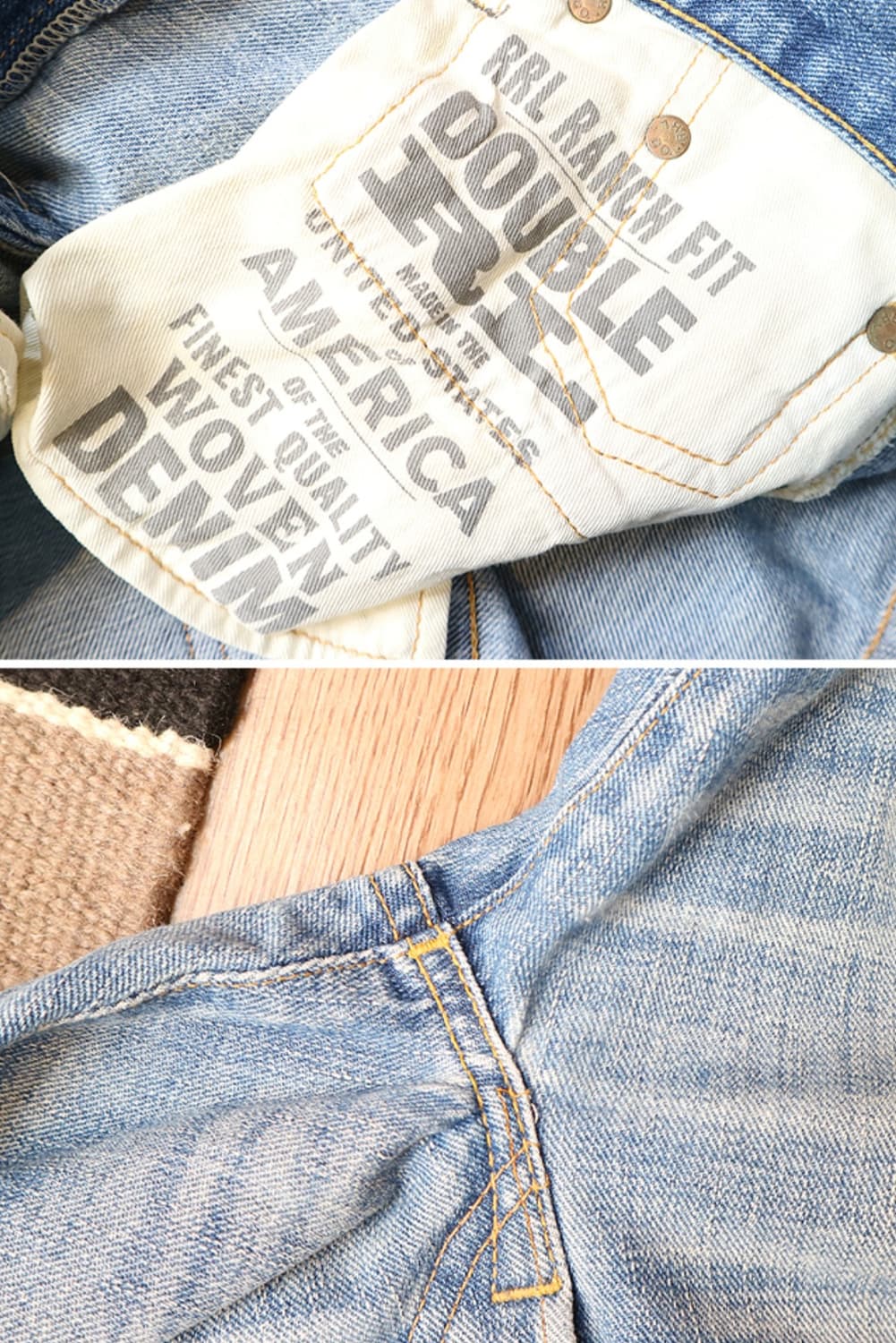 

미국메이드 더블알엘 RRL 알알엘 우먼 데님 팬츠  상품이미지8