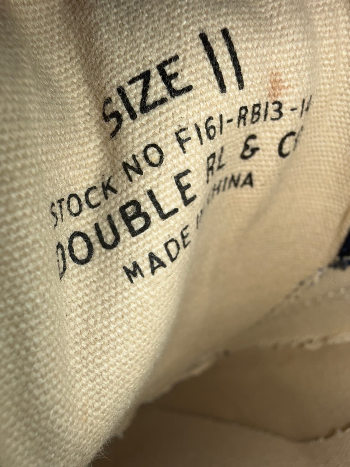 rrl 더블알엘 스니커즈 네이비 us11 280추천 상품이미지2