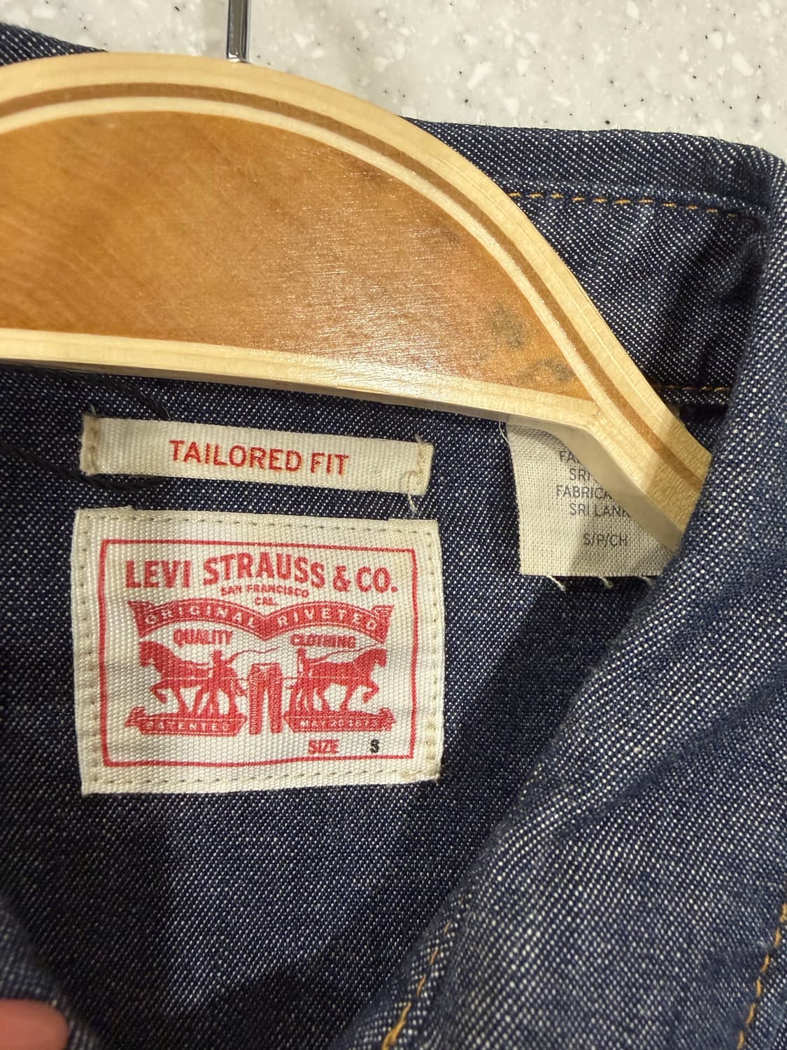 257. 리바이스 데님셔츠 청셔츠 상품이미지2