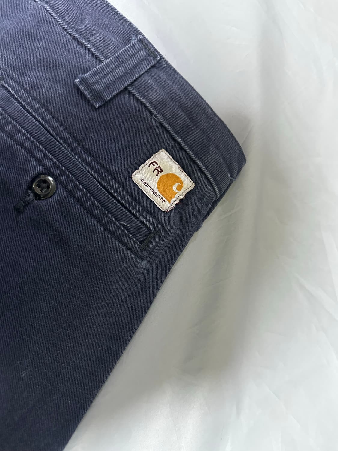 칼하트 FR 리플렉티브 데님 카펜터 워크팬츠 34x32 상품이미지4