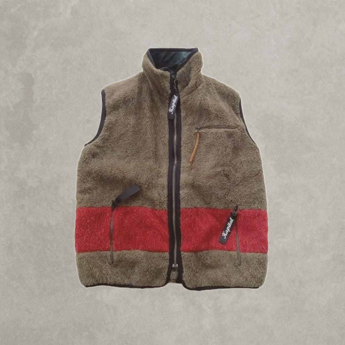 KAPITAL REVERSIBLE VEST 상품이미지1