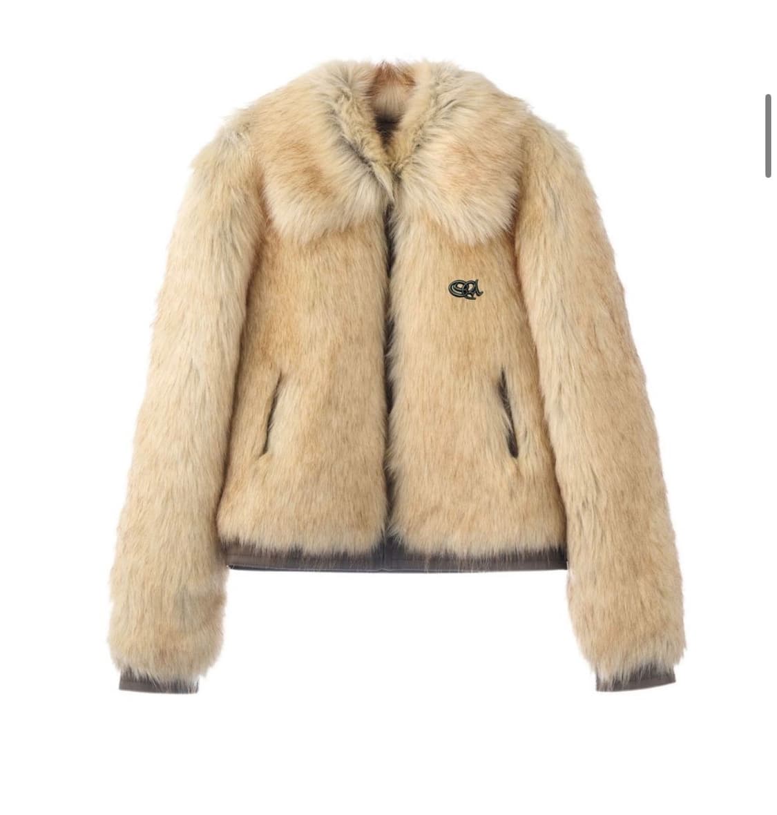 스컬프터 Faux Fur Grizzly Jacket Natural 상품이미지1