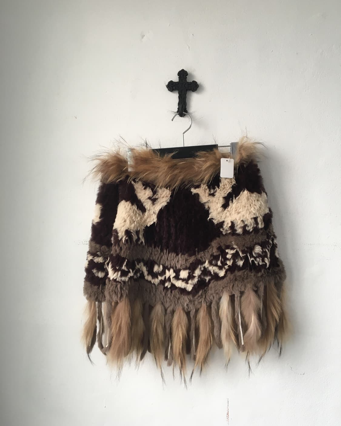 Fur mixed top 상품이미지2