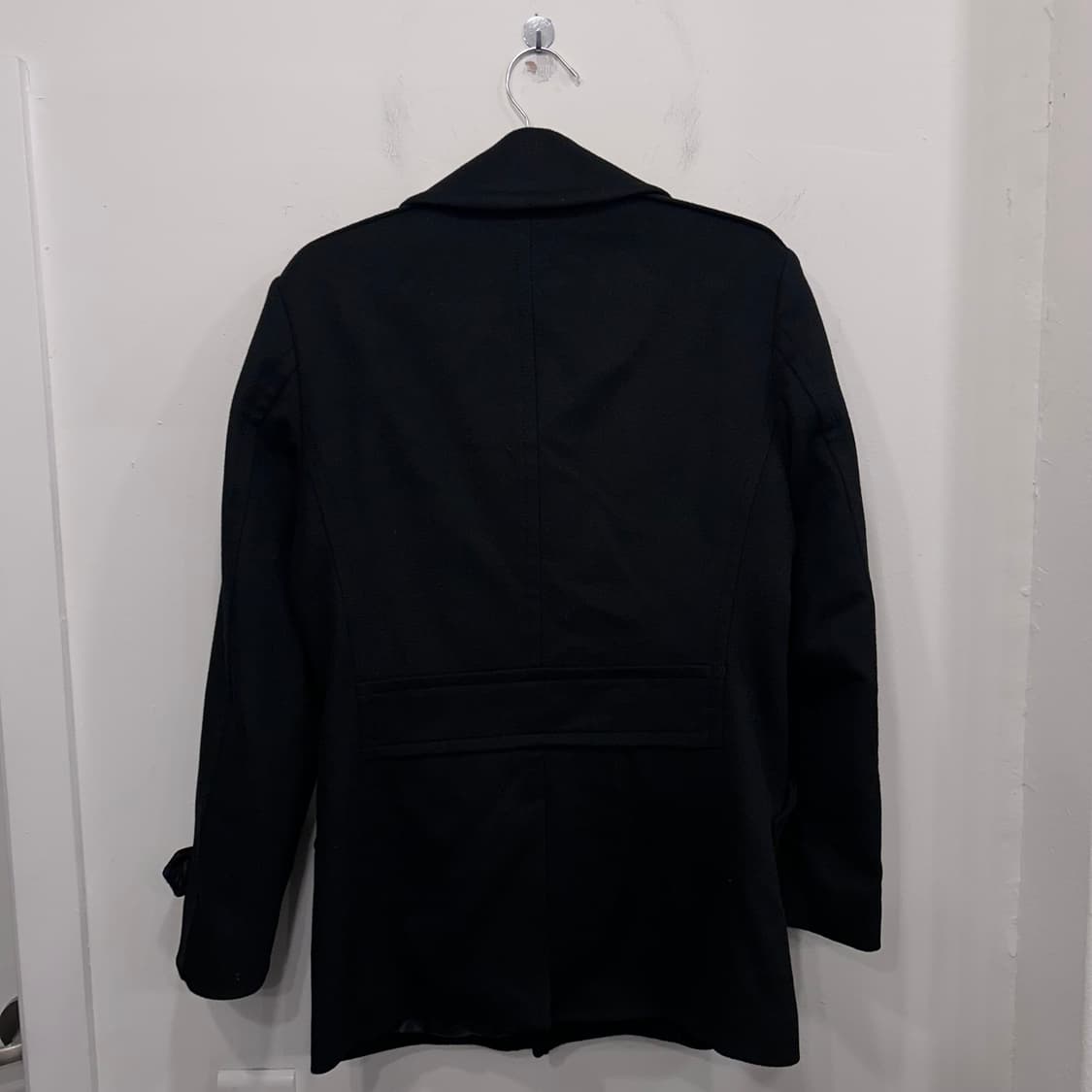 지이크 울 케시미어블랜드 카라 하프 피코트 상품이미지5