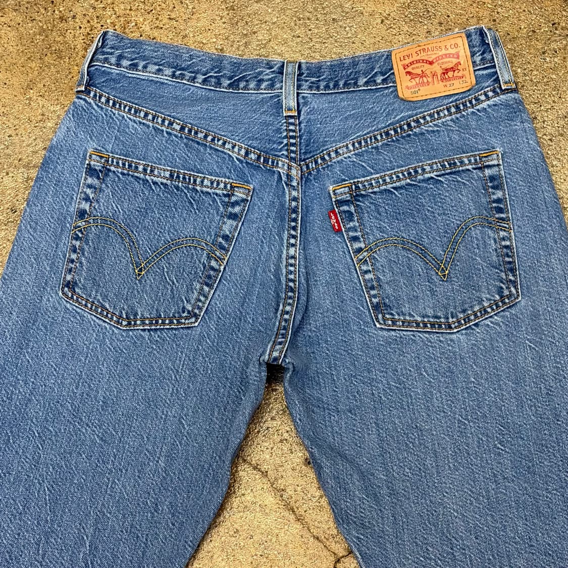 USA 빈티지 리바이스 501 여성 청바지 상품이미지8
