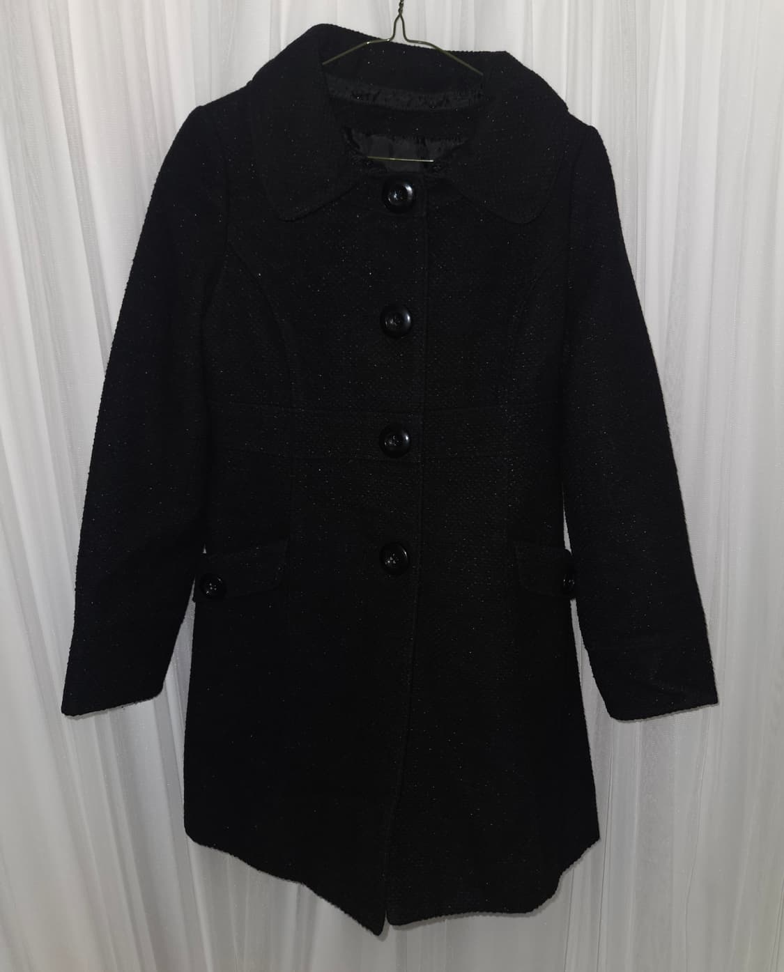 emilyan 블랙 카라 코트 니혼진 공겜여주 히메갸루 상품이미지2