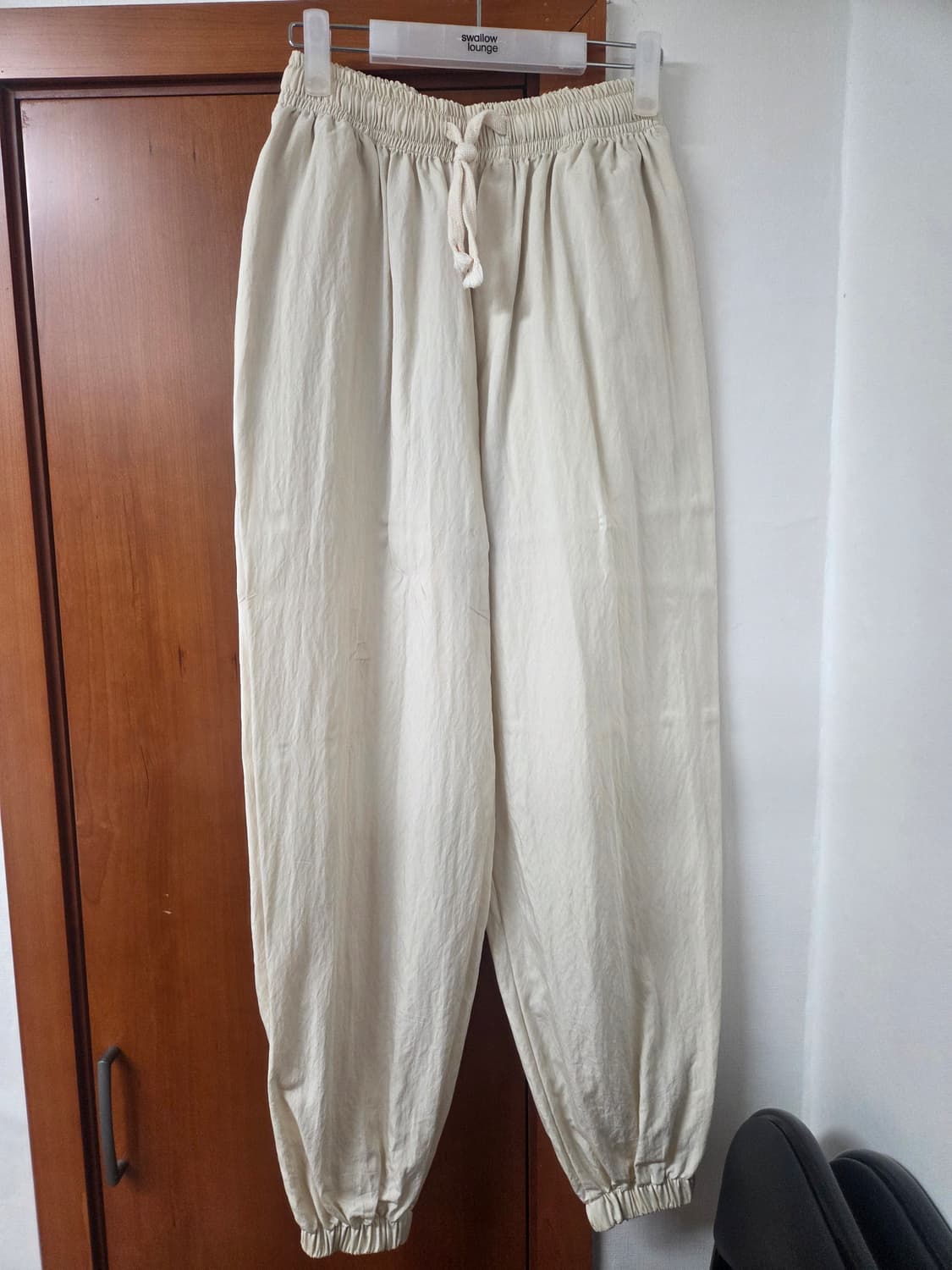 밈더워드로브 크링클 알라딘 조거 팬츠 아이보리 Free사이즈 상품이미지2