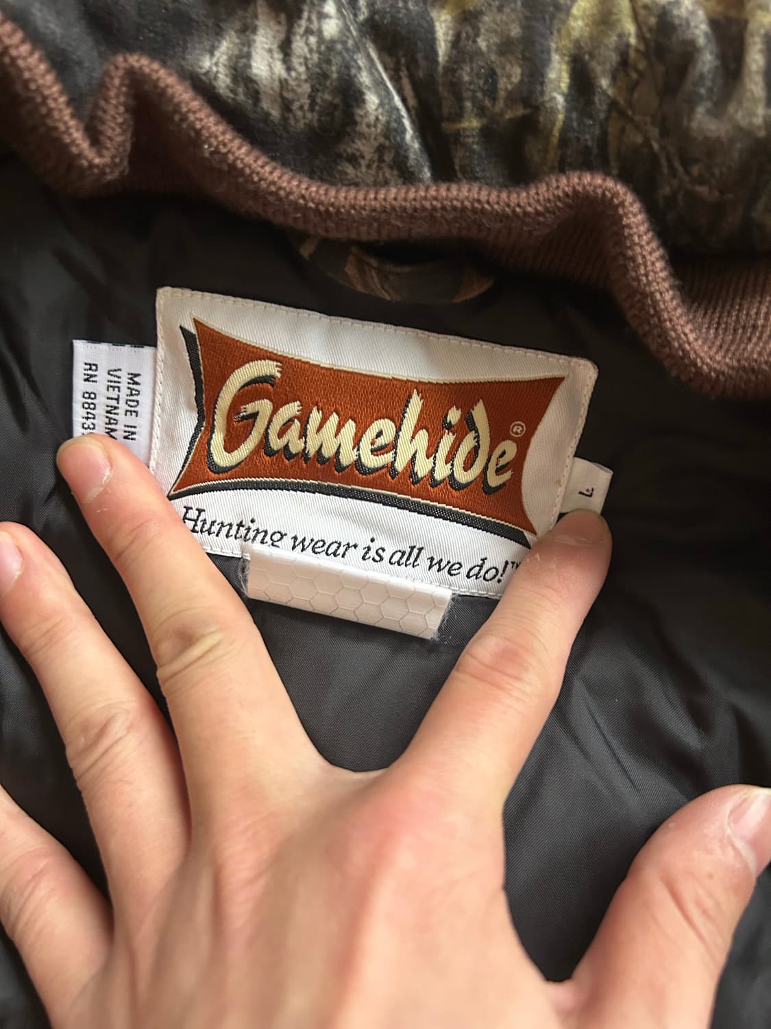 GameHide 리얼트리 헌팅자켓 상품이미지6