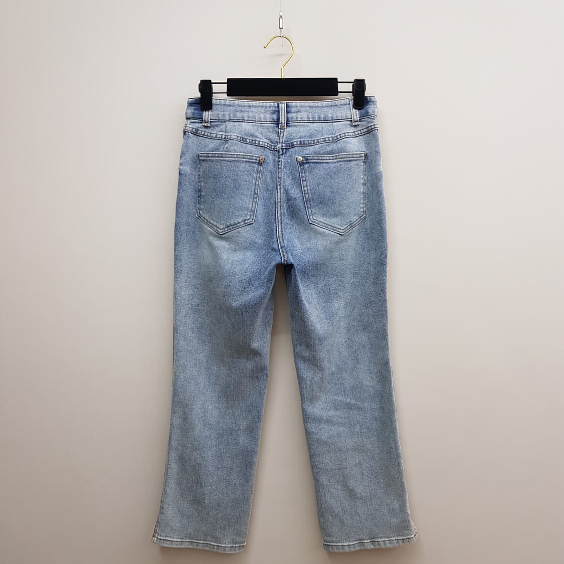 한섬 마인 2024 워싱 스트레이트 데님 팬츠 67-98사이즈 상품이미지6