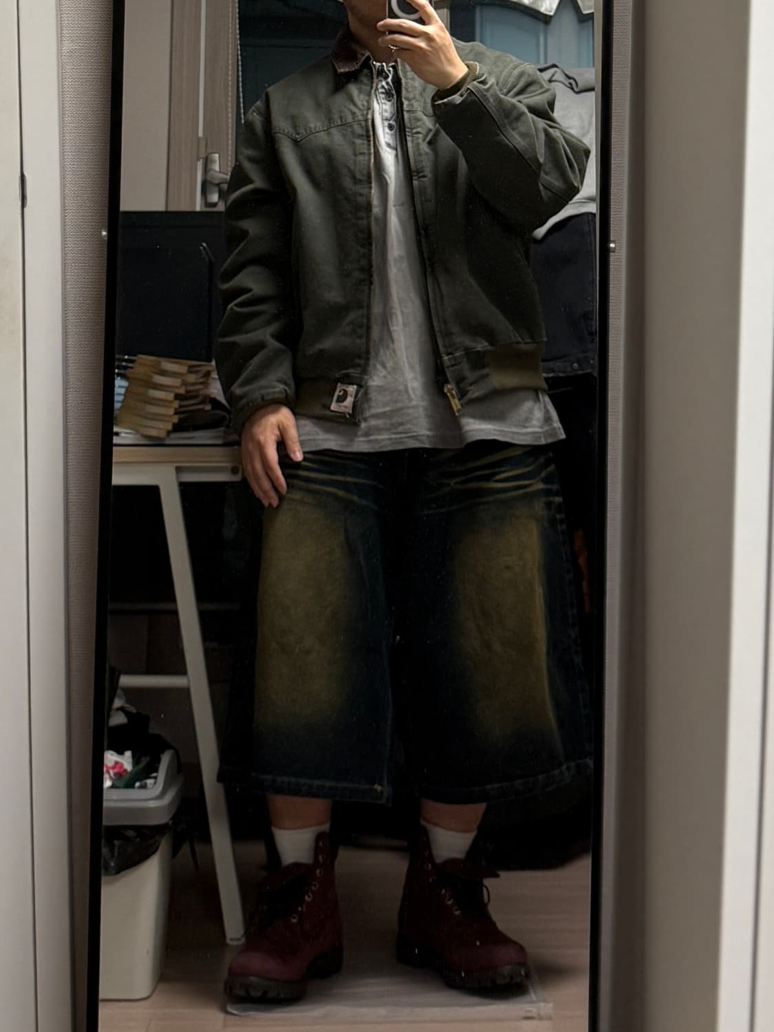 (최상급빈티지)[L]칼하트 디트로이트 J14 구형 산타페 자켓 MOS 상품이미지2