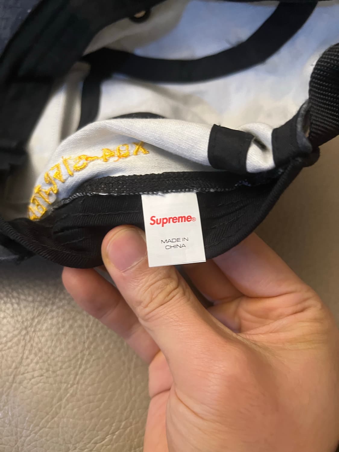 슈프림 밀리터리 캠프캡 블랙 프림1 카모 - 22SS 상품이미지8