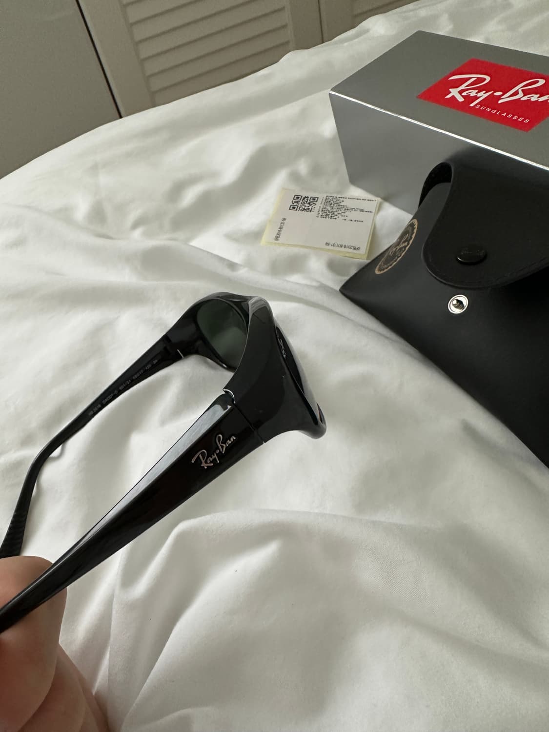 [OS] 레이밴 대디오 II 선글라스 블랙 상품이미지7