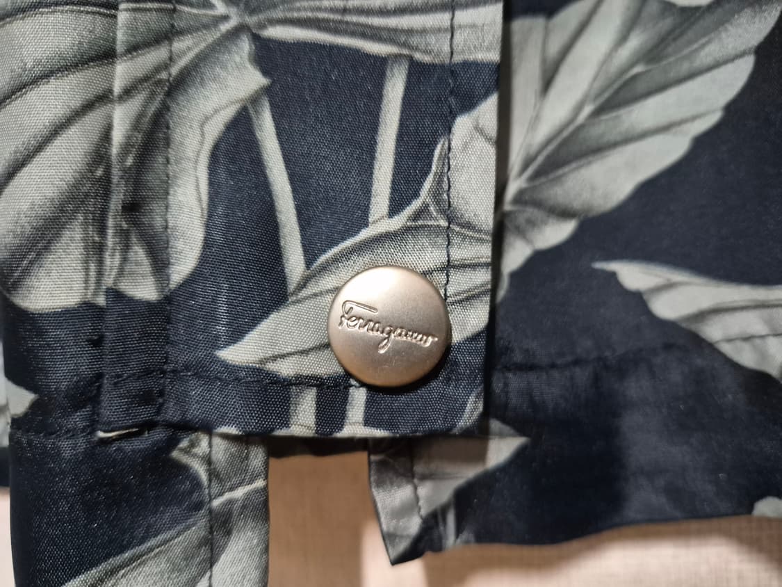 살바로토 페라가모 레오파드 프린팅셔츠/자켓 (XS) 상품이미지8