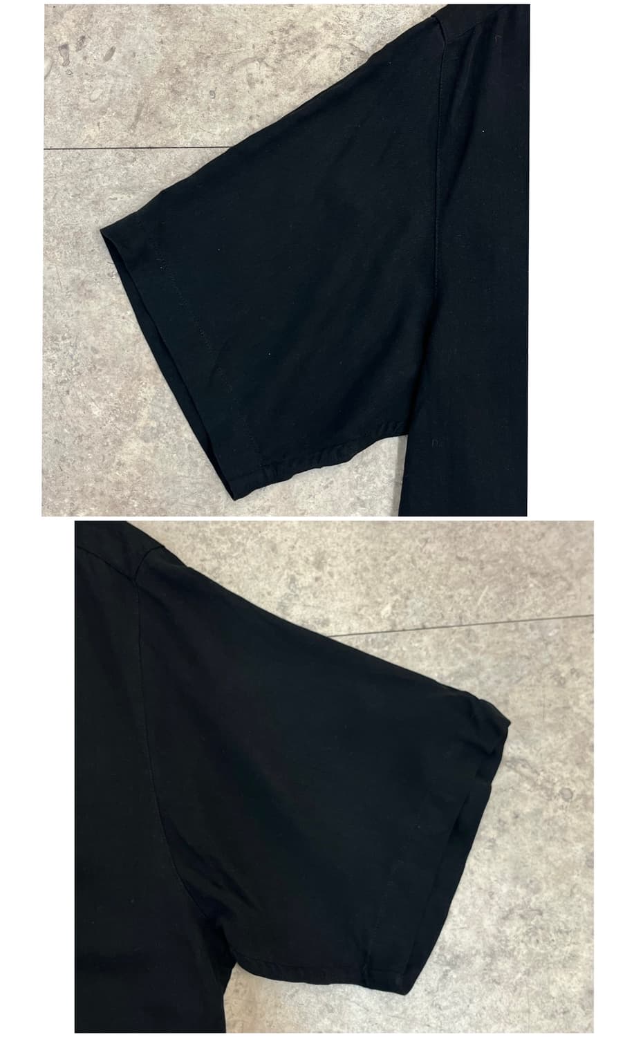 빈티지 야자수 반팔 셔츠 블랙 L #csz3499 상품이미지6