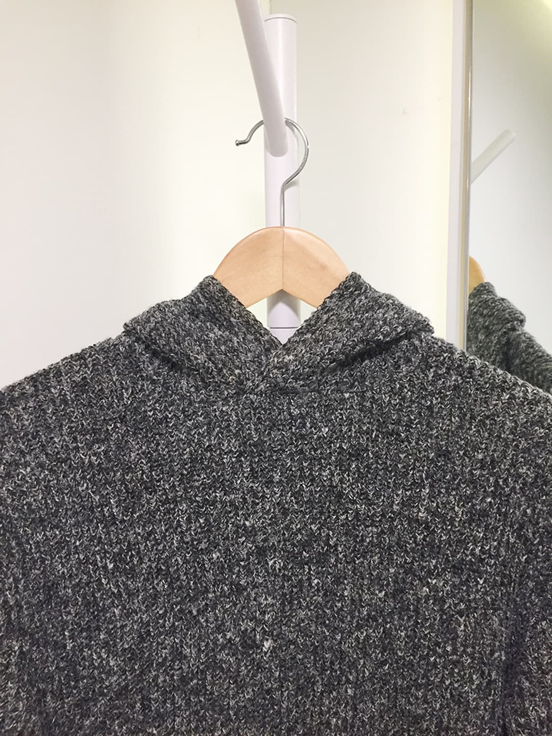 여성 자라 니트 후드 95 상품이미지5