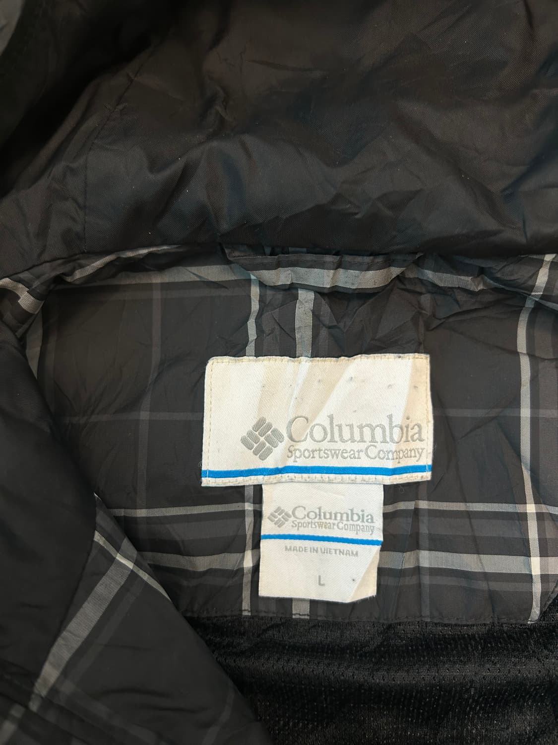 콜럼비아(columbia) 체크 패턴 바람막이 상품이미지4