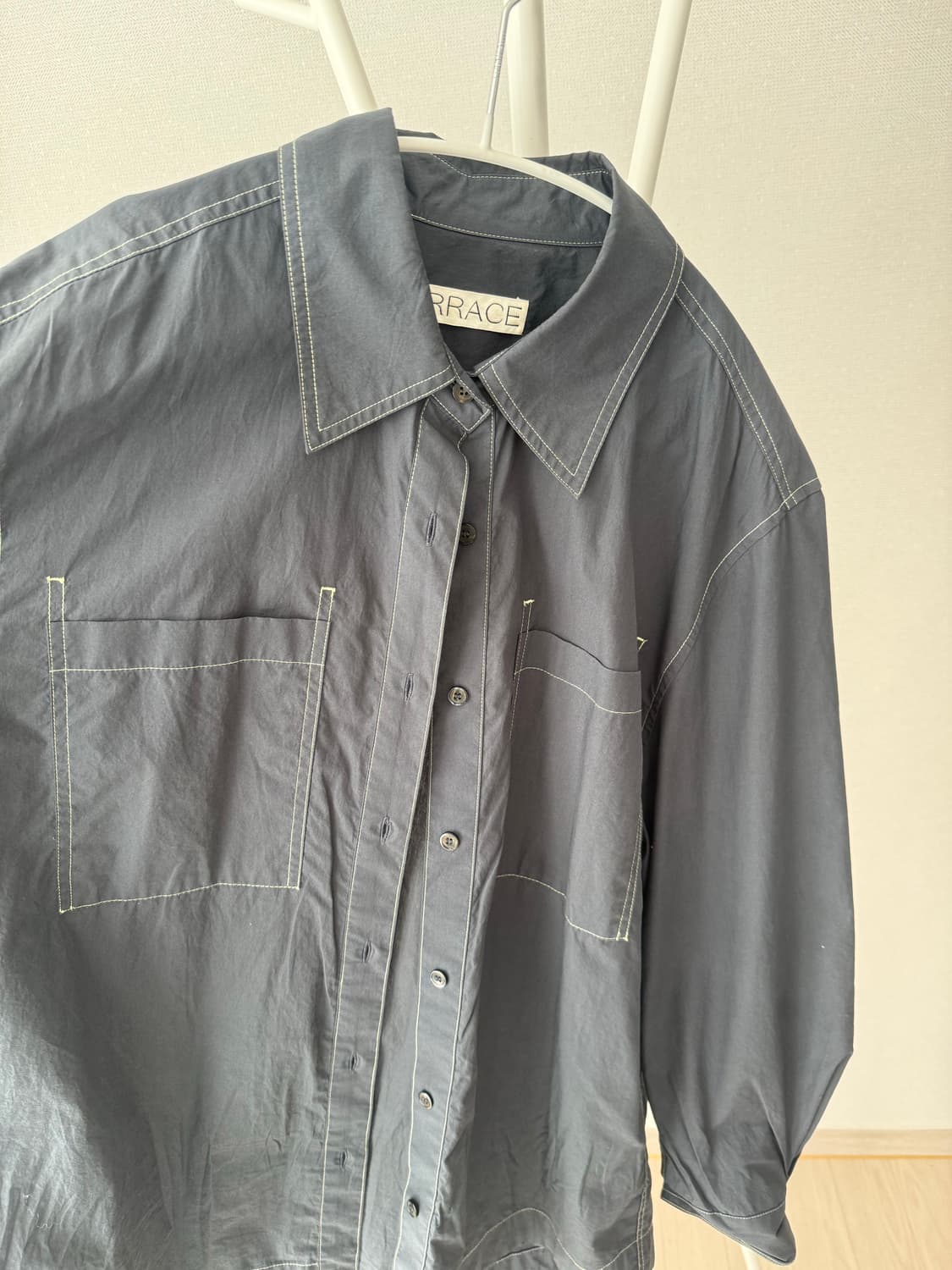 레이스 셔츠 상품이미지2