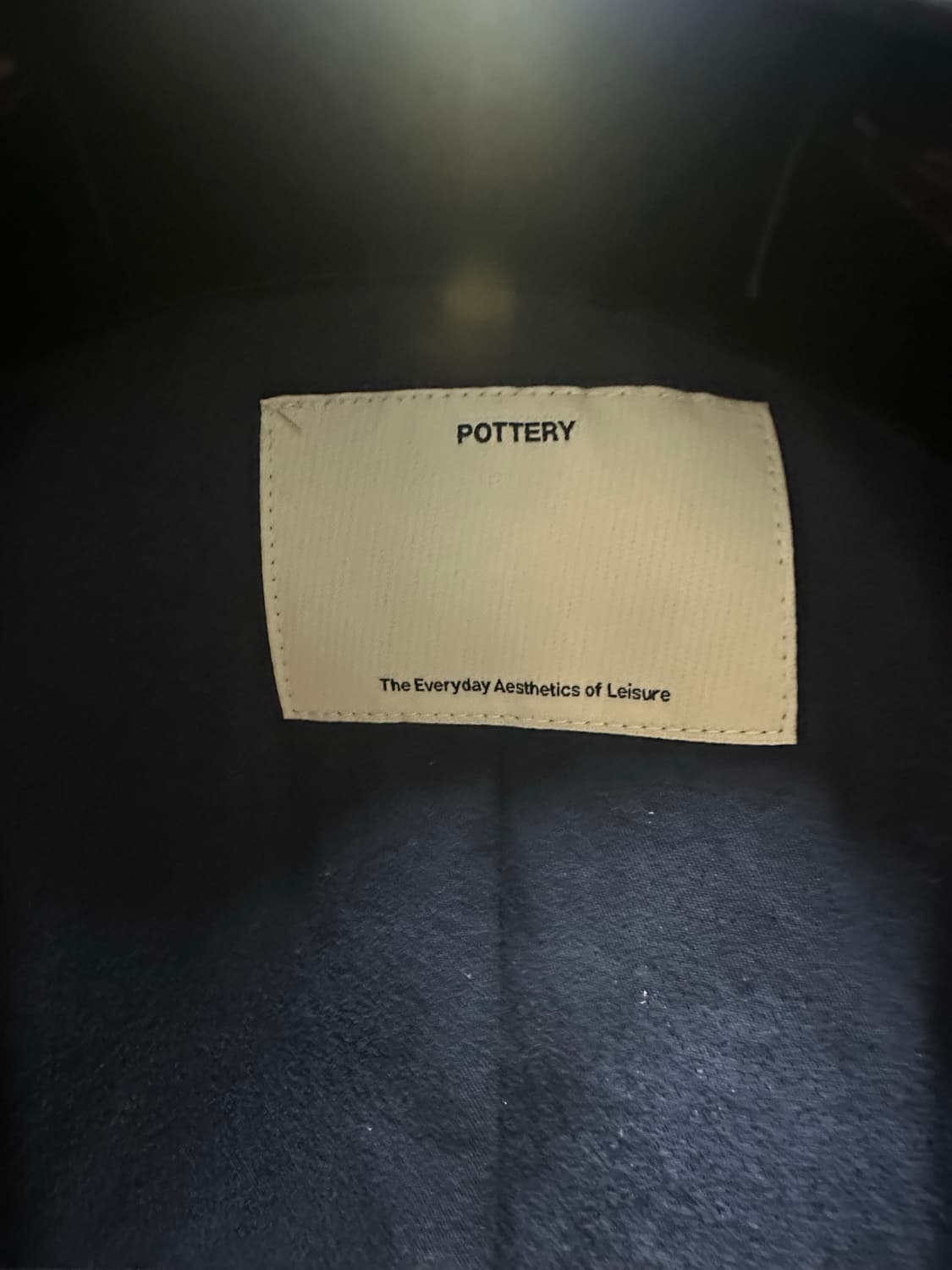 포터리 나일론 자켓 1사이즈 네이비 상품이미지2