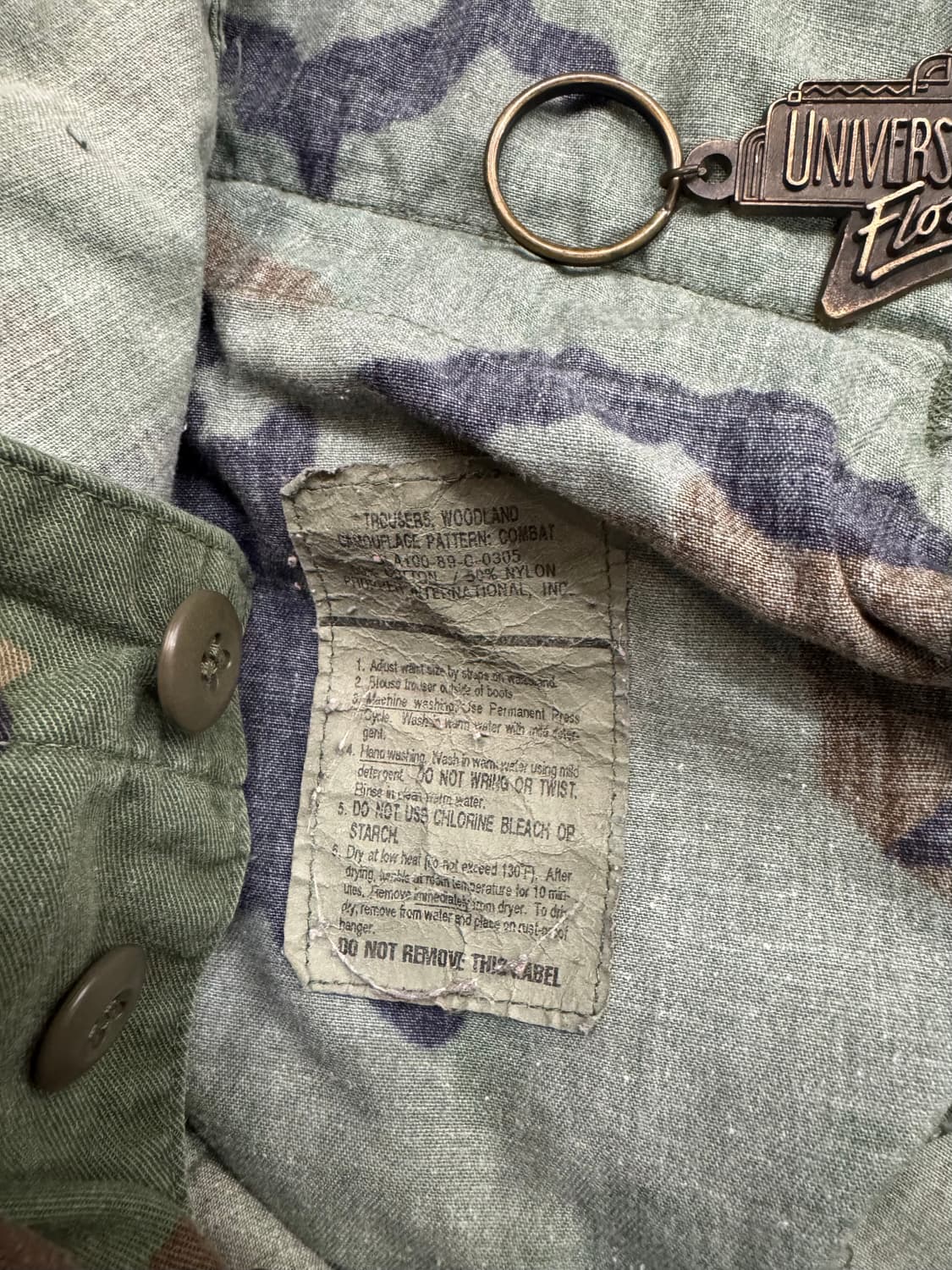 80s U.S.ARMY 우드랜드 BDU 팬츠 상품이미지4