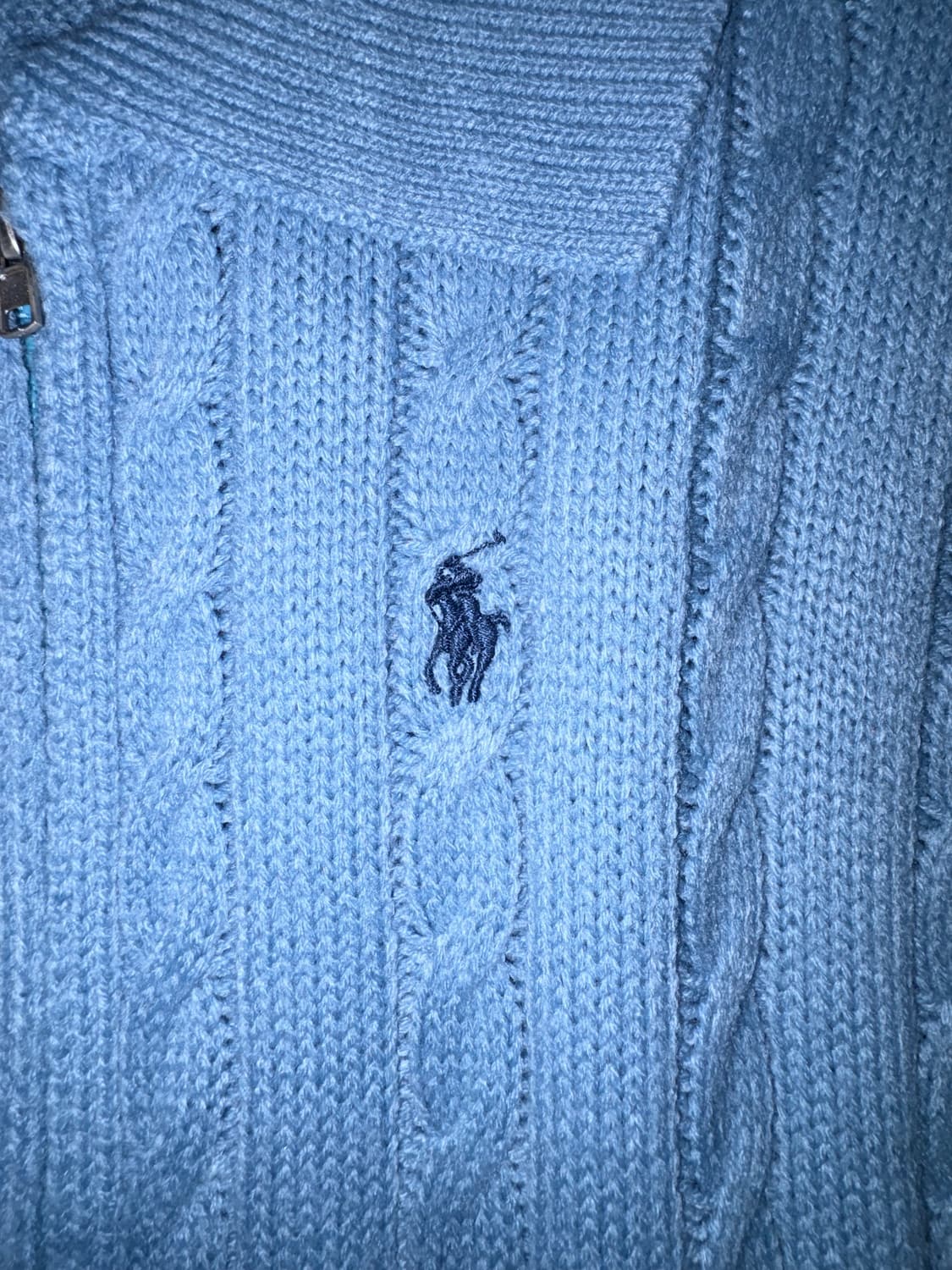 폴로랄프로렌 니트집업 상품이미지3