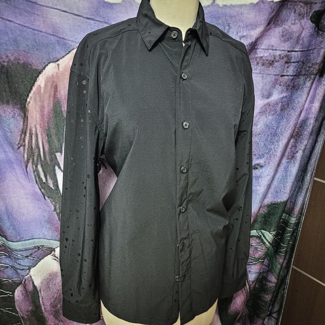 Baroque Gold Dot black shirts  상품이미지1